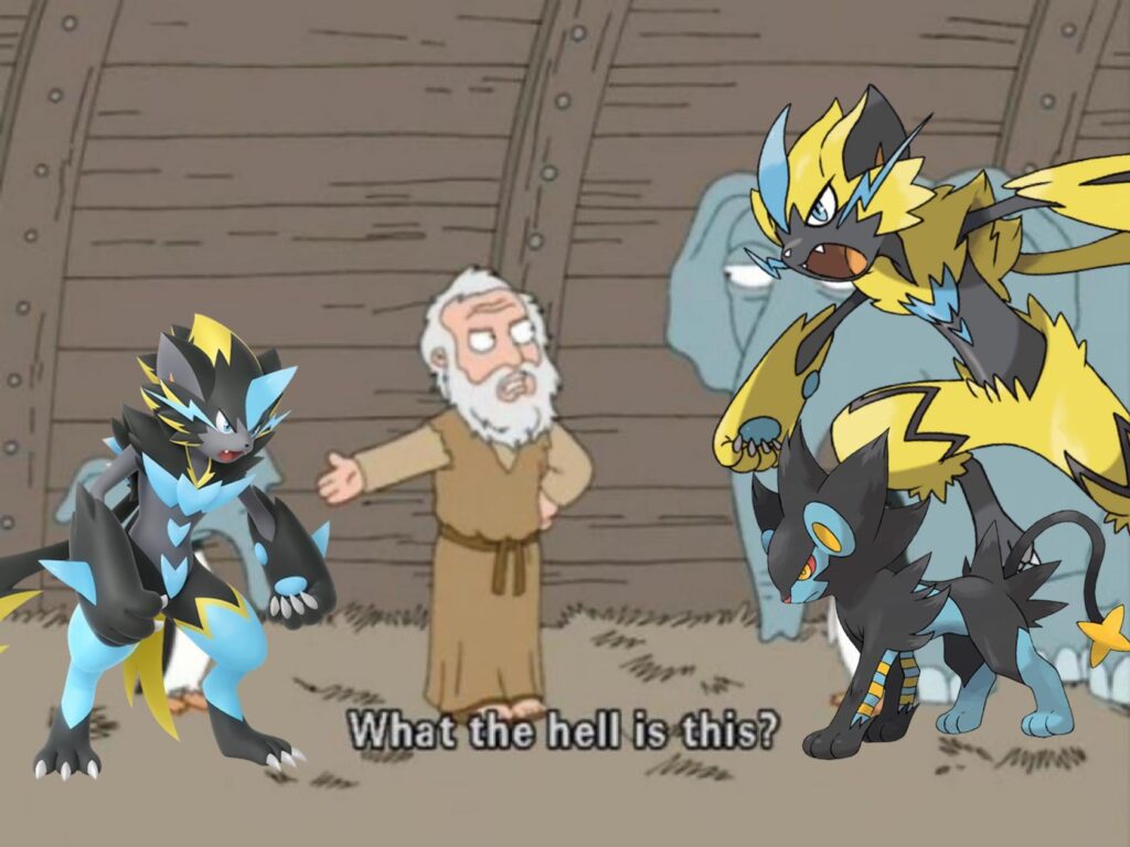 Mega Zeraora be like