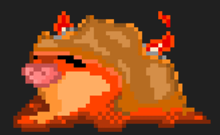 my first fakemon concept, regional Swinub and Piloswine!