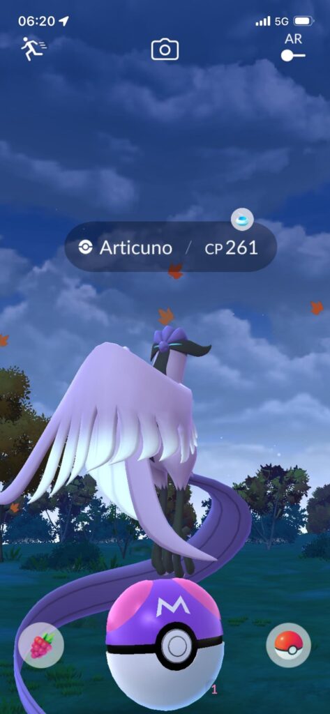 After 1 year of not catching Galarian Articuno I finally encountered one and had another master ball to spare :) Now I just need Galarian Zapdos and I have them all :D