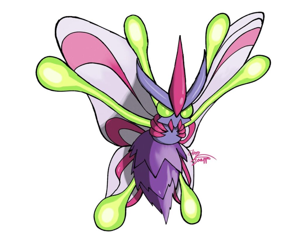 I made Mega Venomoth