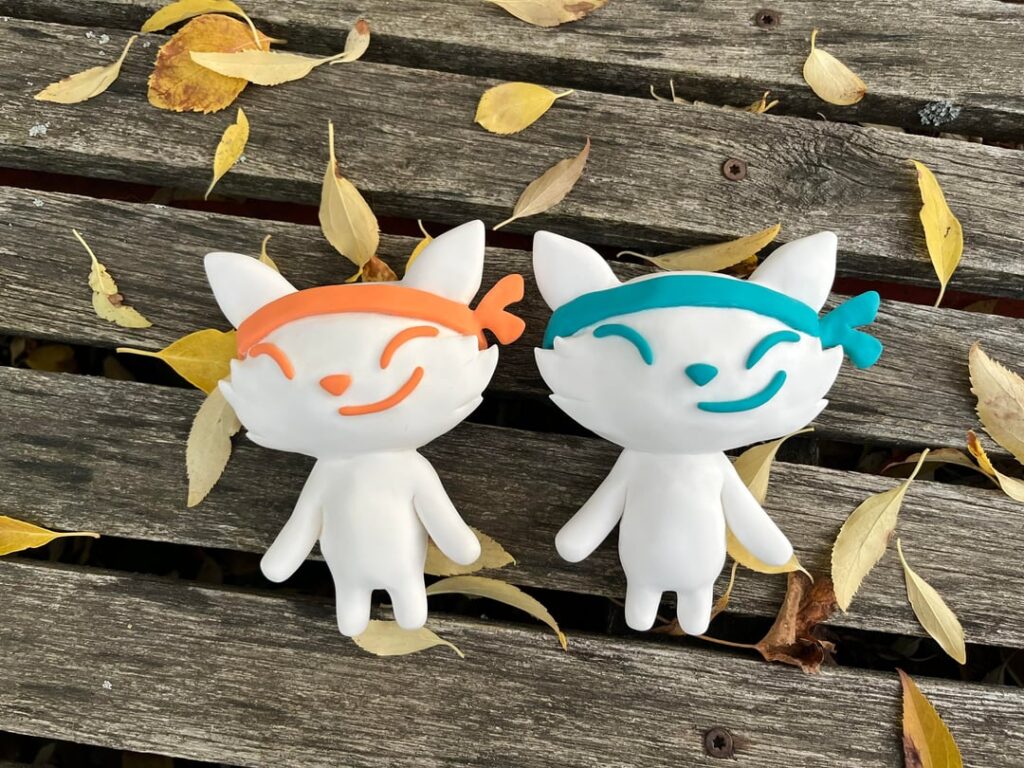 Handmade FIMO Fakemon - Bringing my younger sister's designs to life
