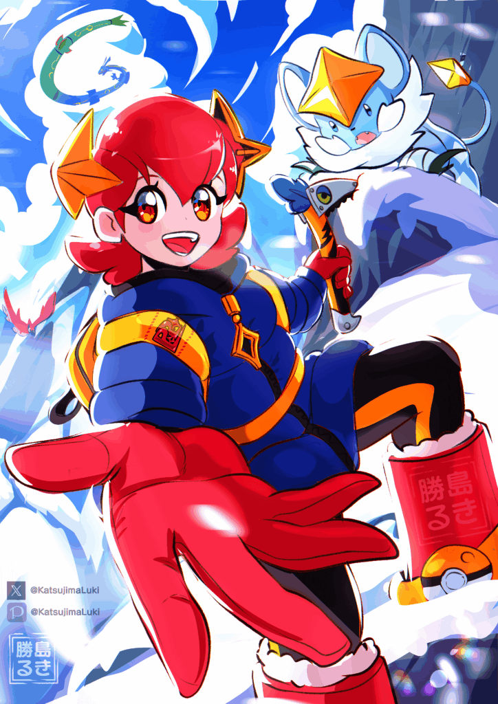 [OC] Poke Center Rescue Team Trainer Larisu and Polarion!