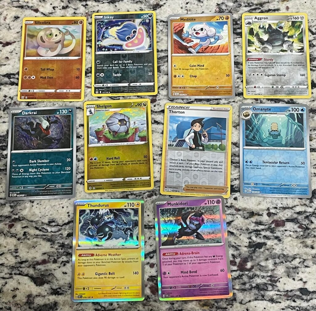 Went thru my personal collection to give cards to children for Halloween.