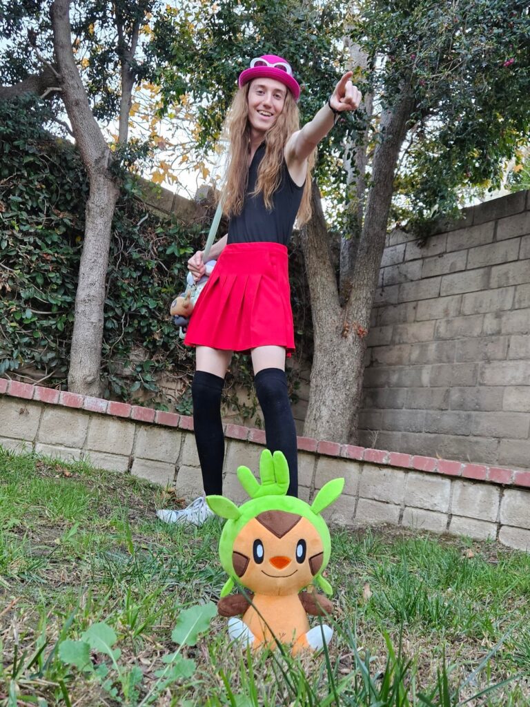 My Halloween costume this year was Serena from Pokémon X and Y!