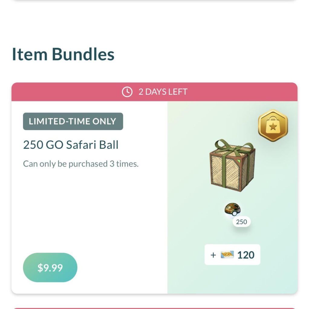 Safari balls available now on web store