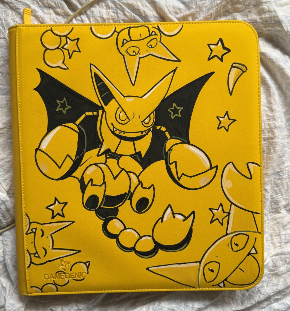 binder art i did for my friend!