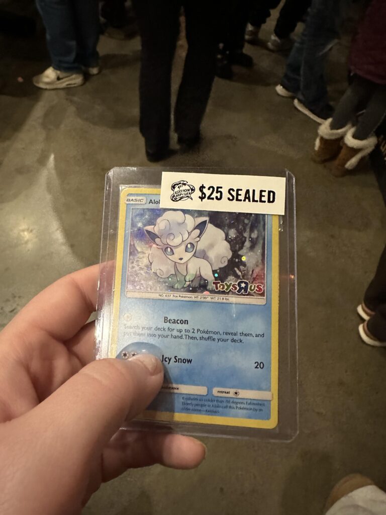 Finally, after nearly a year of searching card shows, I got one