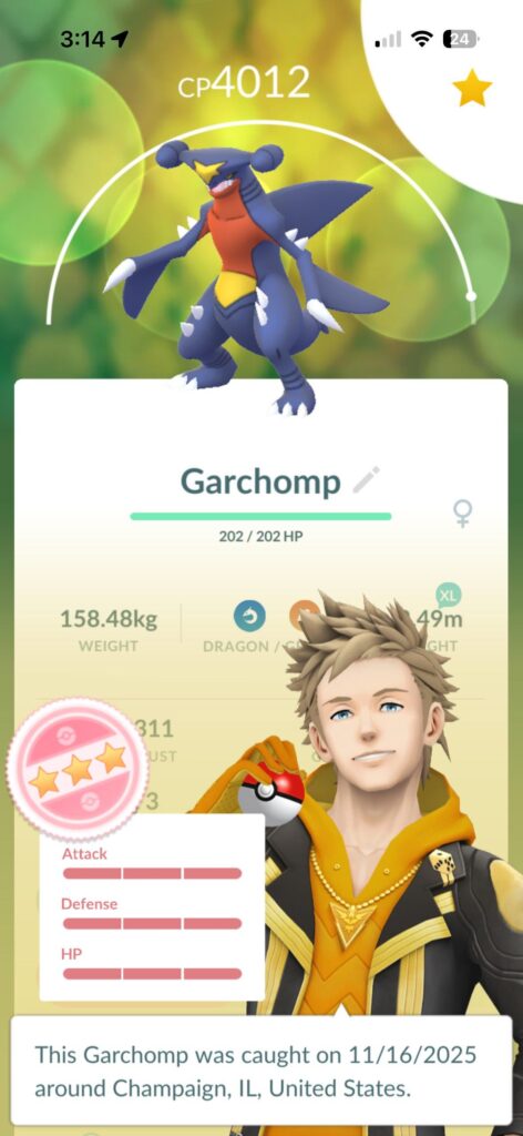 Third ever four star!!