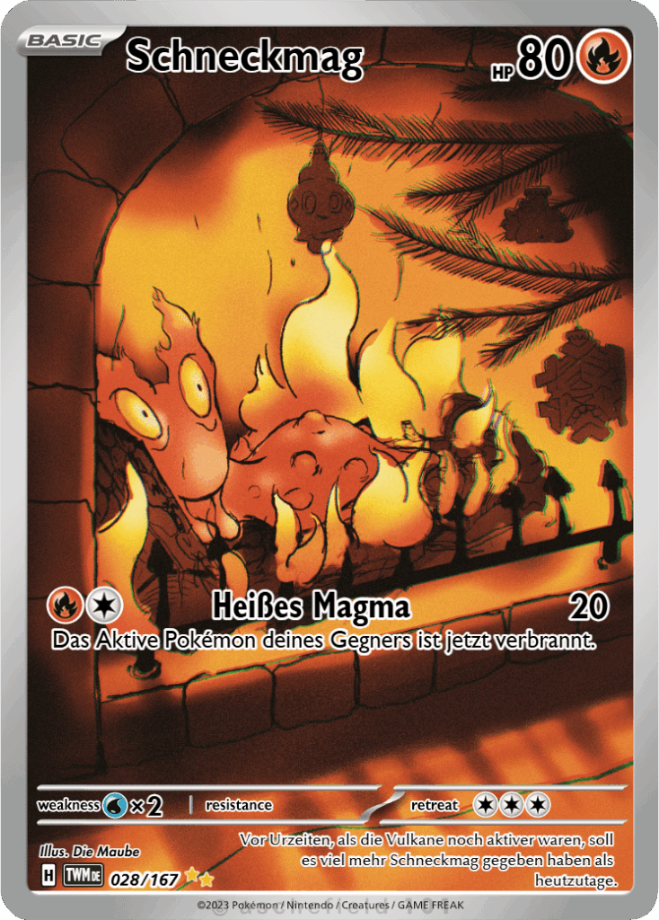 Slugma Full Art Sketch - what are your thoughts?