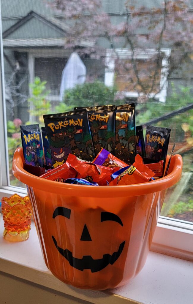 I'm ready for the Trick or Treaters