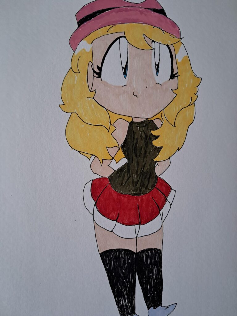 A simple drawing of Serena!