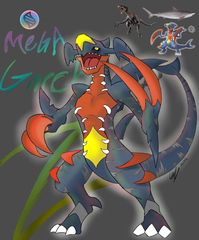 Mega Garchomp Z concept