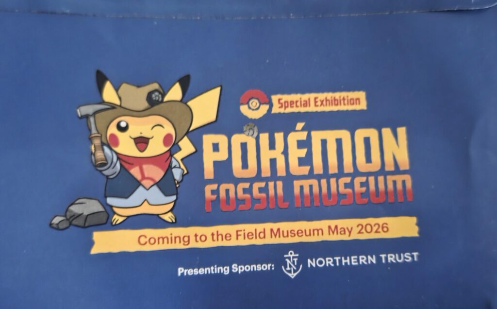 Pokémon Fossil Museum exhibit coming to Chicago's Field Museum next spring!