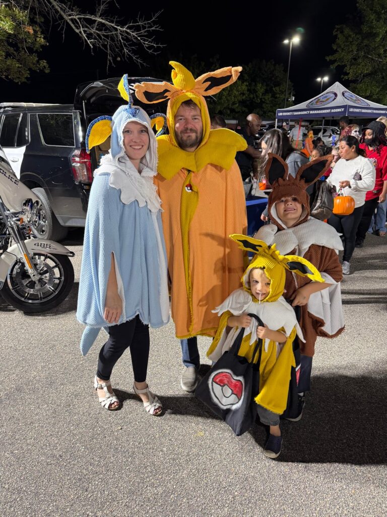 Happy Halloween from the Eevee Family!