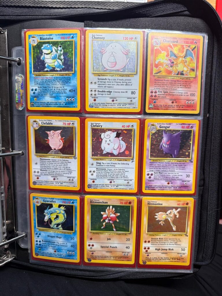 I thought my mom threw my card binder away 20+ years ago, but I just found it at the bottom of an old box