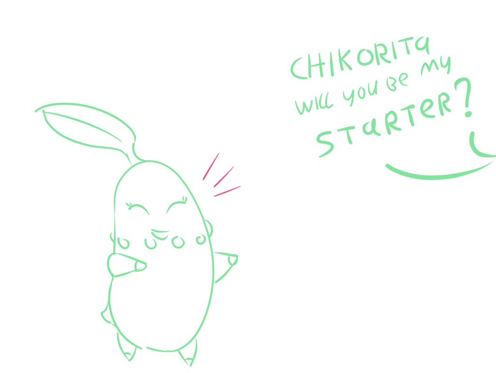 Choose Chikorita!