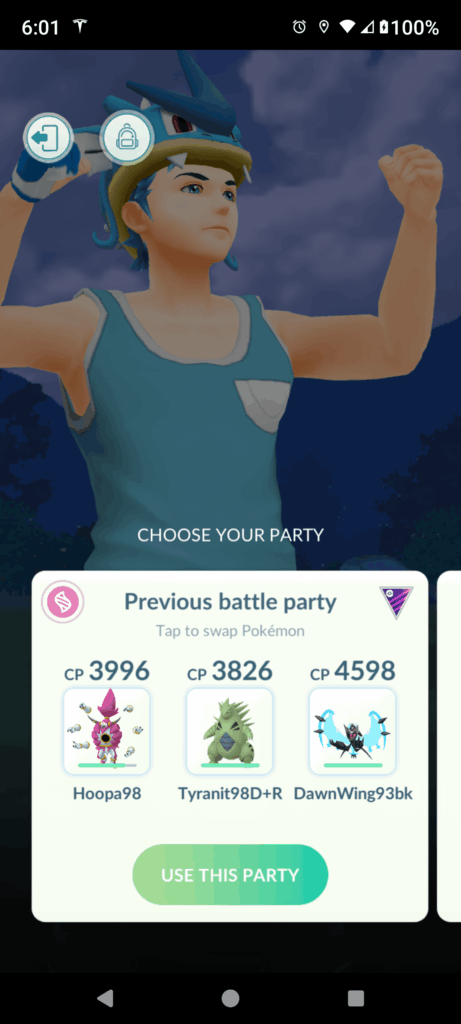 Swap buttons reversed in and Team Leader battles