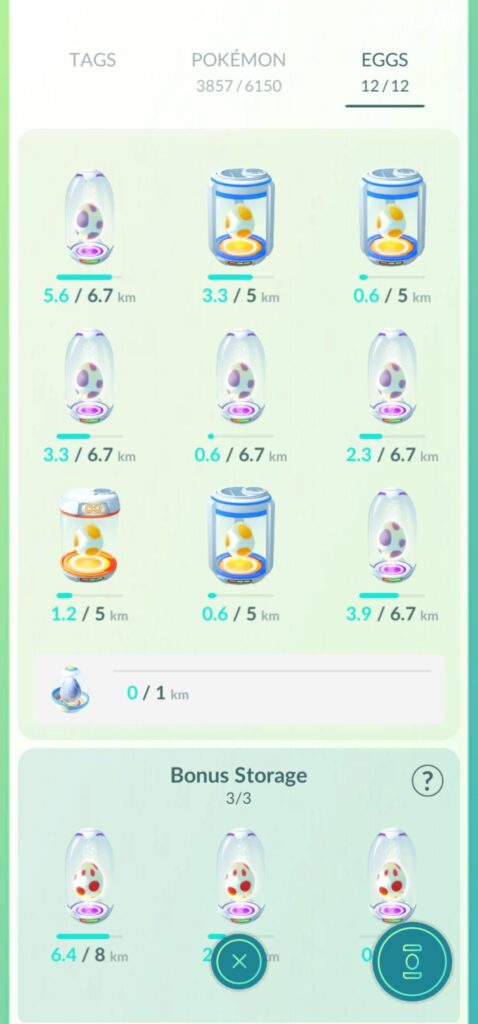 Adventure egg inventory slot might be fixed?