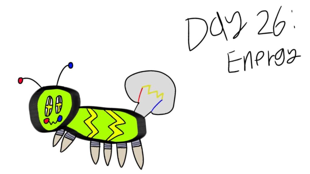 Day 26 of Fakemon: Energy