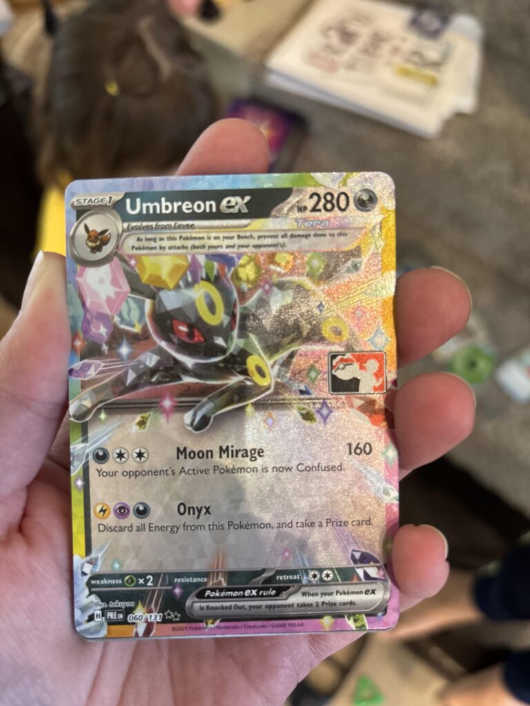 Took my daughter to her first Event to trade some cards and she pulled this from her free pack.