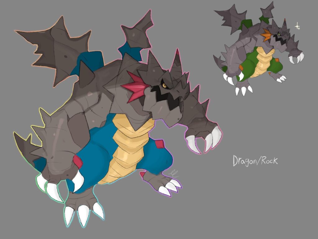 Design I made for Mega Druddigon