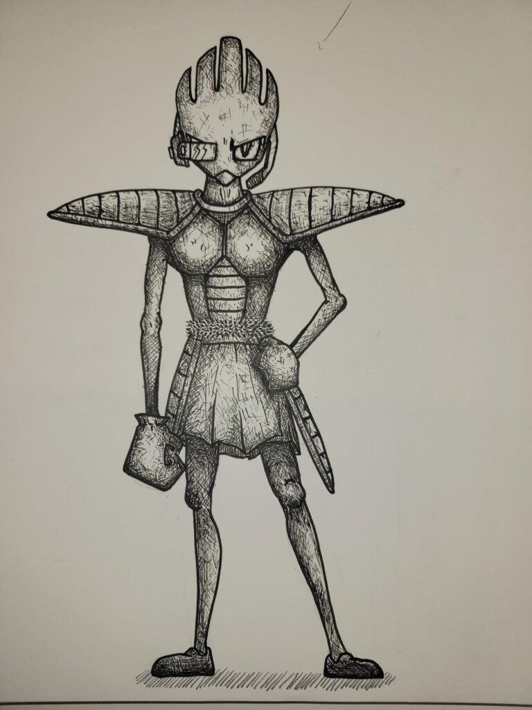 Tbh Hitmonchan looks like he would be a member of the Frieza Force, no? Pt. 2 post from yesterday's DBZ x Pokemon doodle