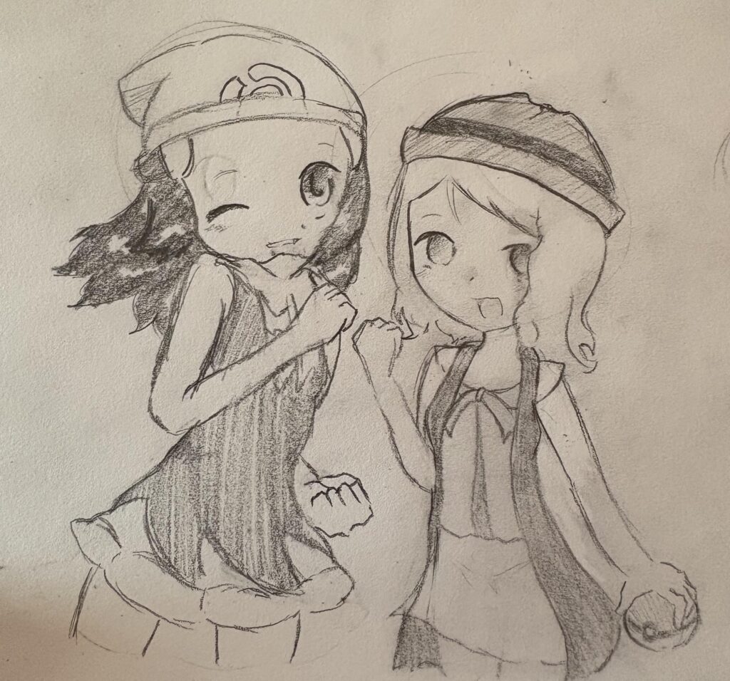 Serena and Dawn
