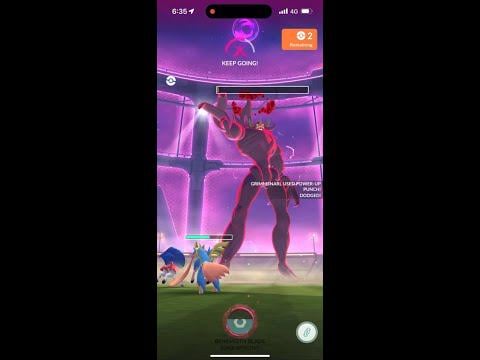 Gigantamax Grimmsnarl Duo Battle, 3 gloves helpers, No weather boost, with Max Mushroom