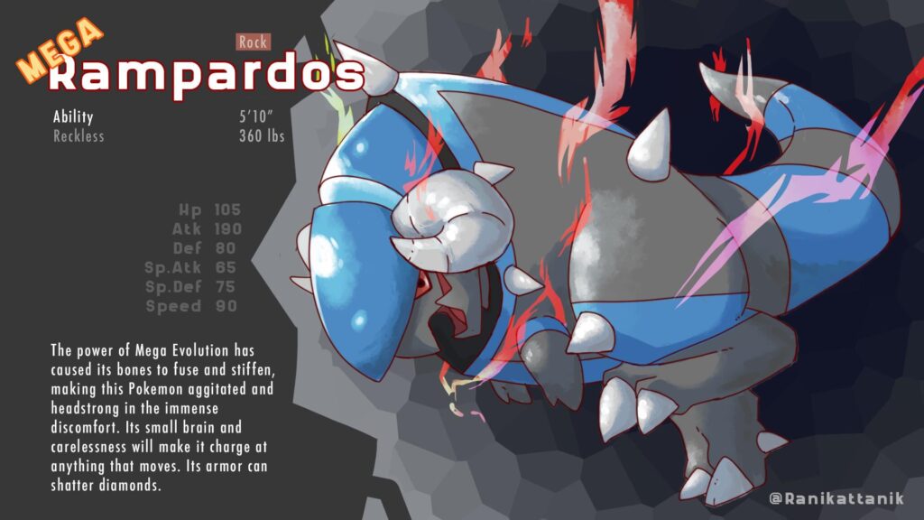 Mega Rampardos (by me)