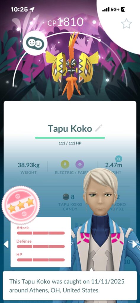 Got super lucky on my first raid for this guy
