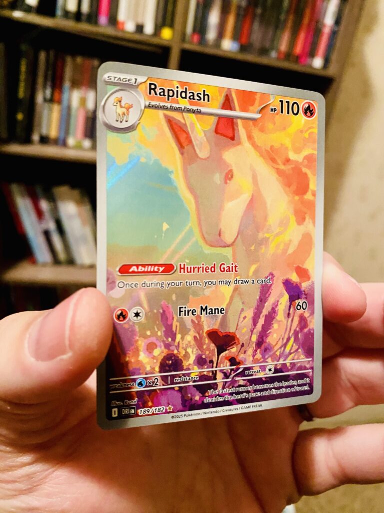 Destined Rivals has to be the best set from S&V right? The IR’s alone are unreal. This Rapidash is a beauty