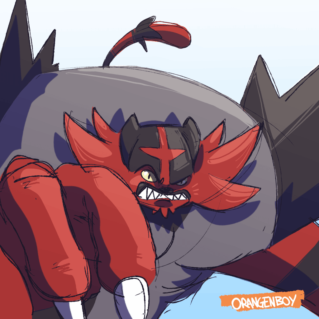 Incineroar mad at you