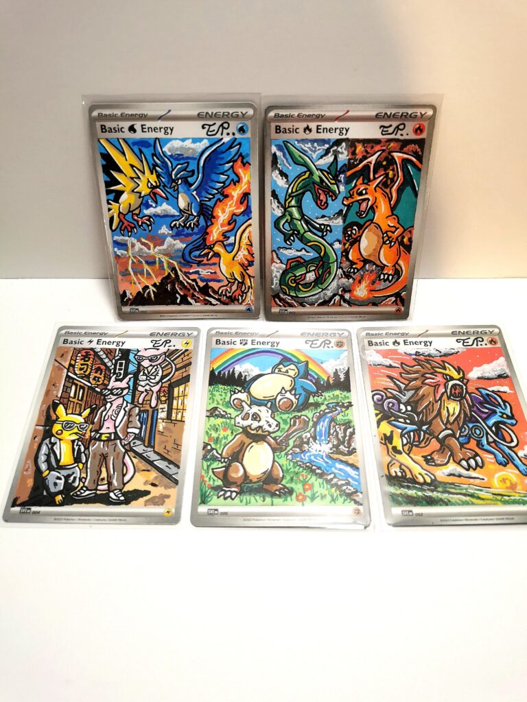 5-Card Original Art Set Finished 🎨✨