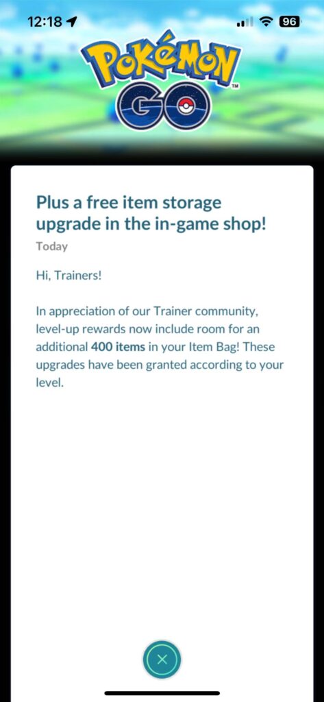 New storage space official announcement.