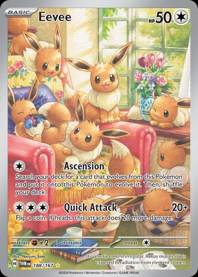 Card with a bunch of the same Pokémon, am I missing any?