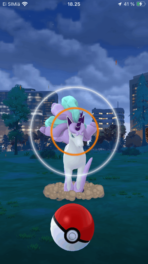 Mighty Pokemon from field research are easier to catch after event hours