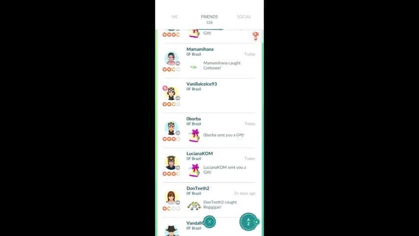 Anyone know the cause or fix of this friendslist bug? Won't follow swipe order of listed friends...