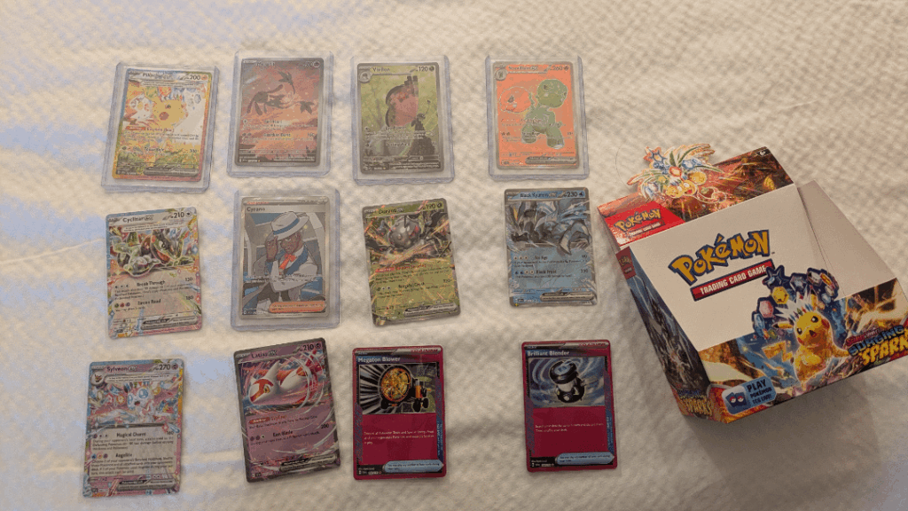 Ripped my first booster box