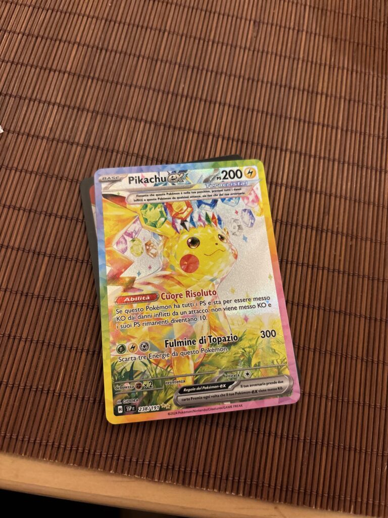 Stopped by a shop in Italy and pulled this out of a pack!