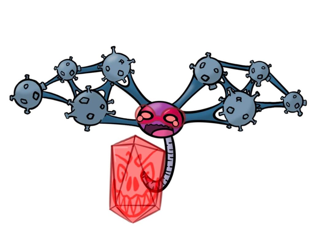 Fakemon day 5, “wings” - bacterrac