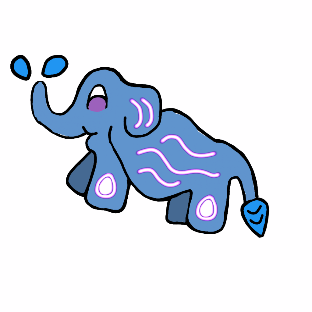 My custom fakemon starters