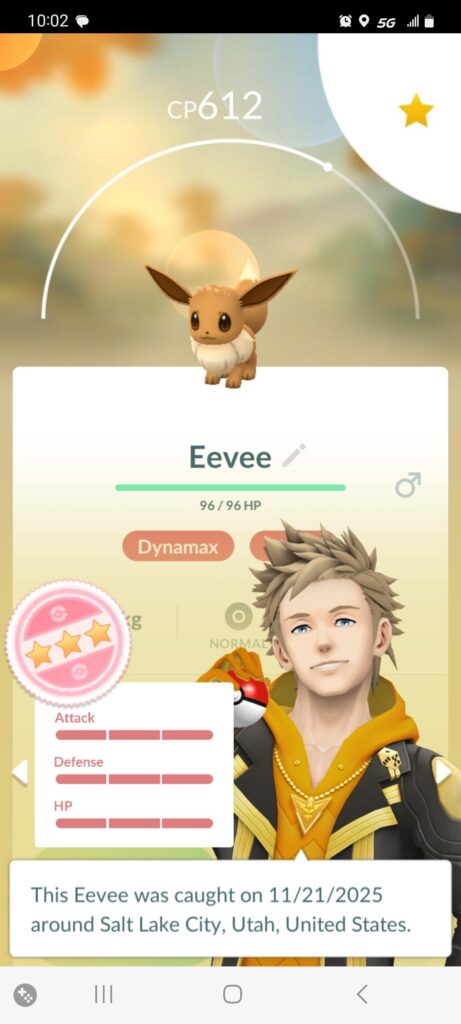 First battle of the day! Any evolution recommendations?