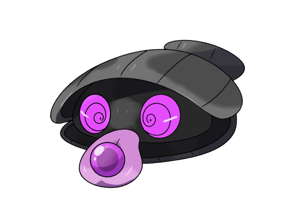 Erafinian shellder and Cloyster.