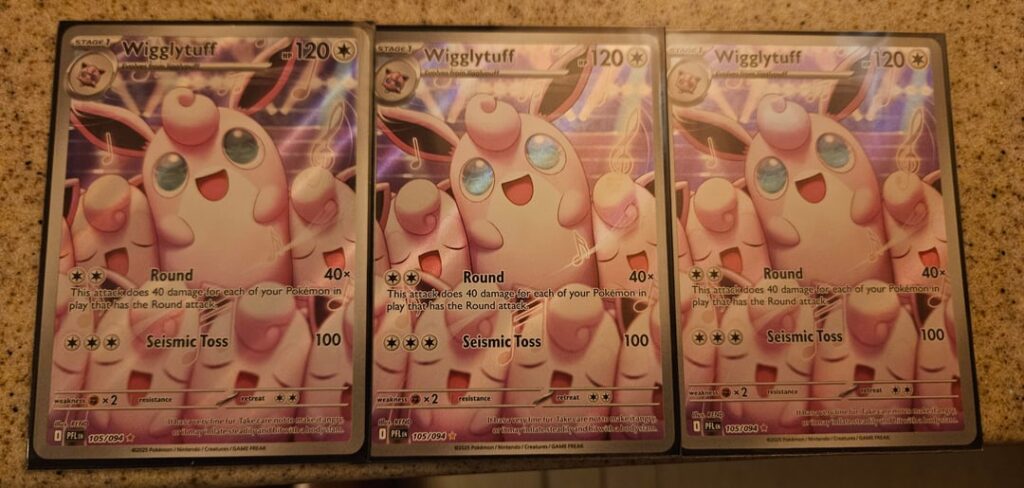 How tough is the phantasmal flames set treating you guys? Wigglytuff?