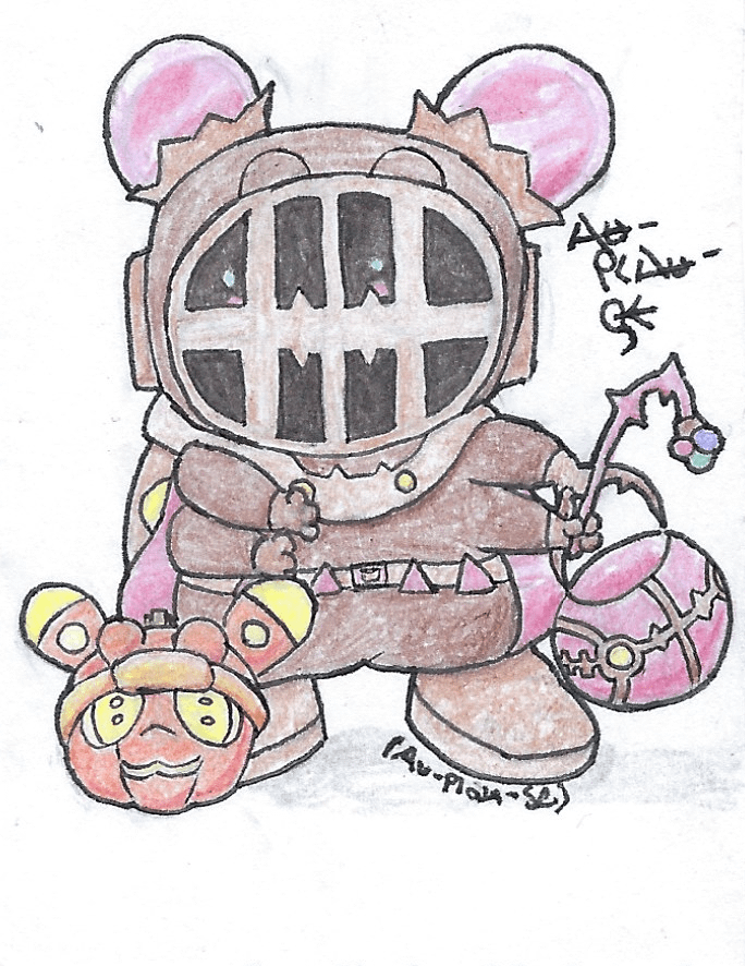 Snugooi fanart - Snugoween Ghost Diver