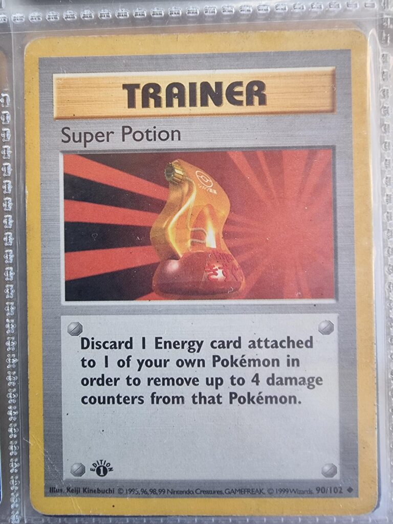 Getting confused cataloguing Base Set trainer cards