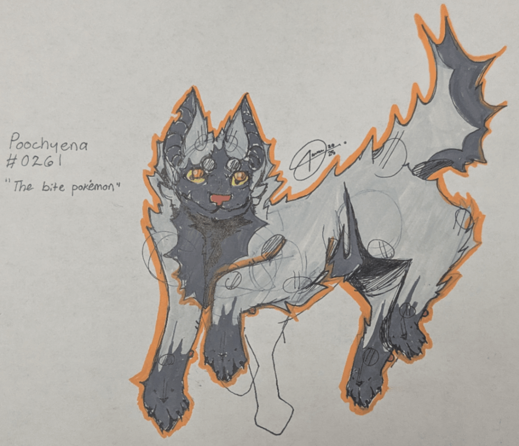 [OC] Doodle of Poochy I did in ELA today