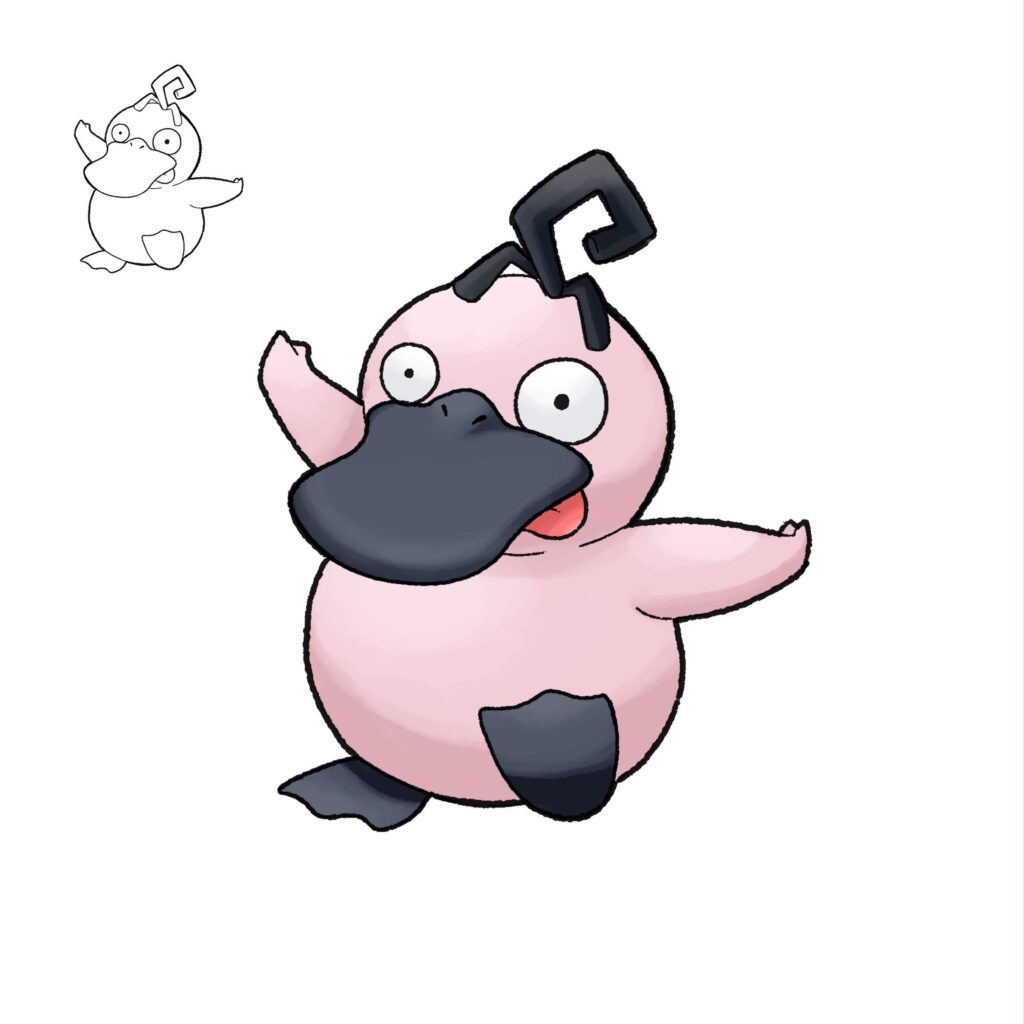 [OC] Psyduck regional form I drew