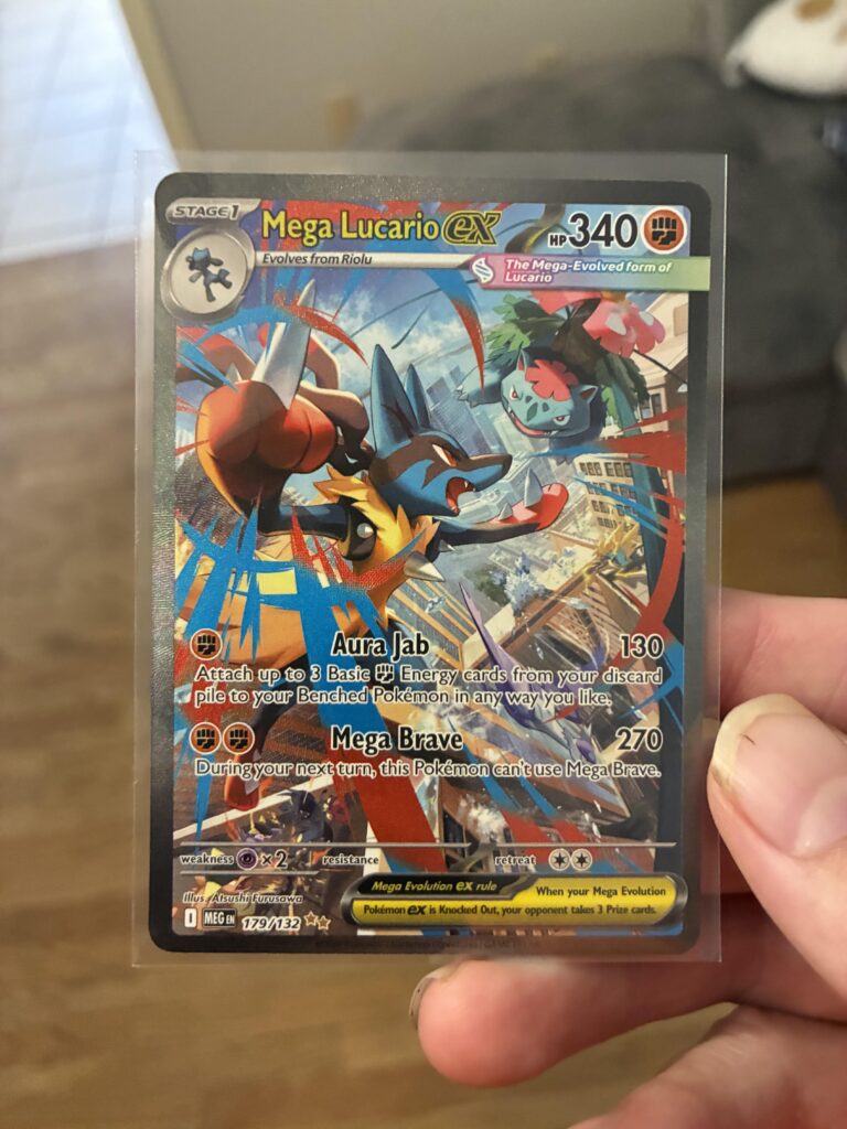 Accidentally got 4 mega evolution packs. Pulled this