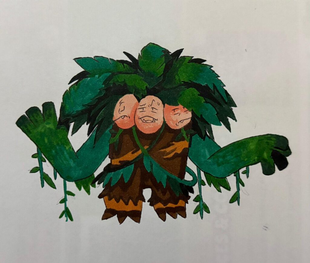 Mega Exeggcutor concept art!